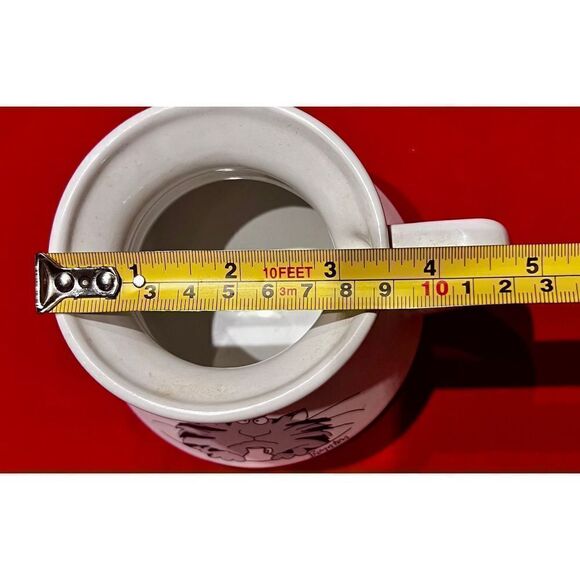 1980s Sandra Boynton Coffee Cup Claude Cat; paws off My Mug, Non Spill - Picture 5 of 7